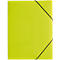 Pagna elastomap, A4, van PP, drie flappen, lindegroen