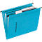 PAGNA Personalhefter, 4 Fächer mit Heftmechanik DIN A4, Karton, blau
