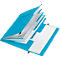 PAGNA Personalhefter, 4 Fächer mit Heftmechanik DIN A4, Karton, blau