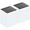 PAGNA ringmap, 2-voudig mechanisme, A4, rugbreedte 35 mm, 12 stuks, wit