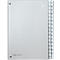 PAGNA sorteermap Silver, voor A4, 1 - 31, 32 waaiers, zilver metallic