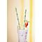 Pailles à boire Papstar Green Dots, jetables, L 200 x Ø 6 mm, en papier certifié FSC®, blanches à pois verts, 100 pièces.