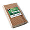 Pailles à boire Papstar Pure, jetables, L 200 x Ø 6 mm, en papier certifié FSC®, brun-uni, 100 pièces.