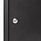 Paketbox Phoenix PB0580, Volumen 61 l, wetterfest, Smart System, Diebstahlsicherung, Schlüsselschloss, B 440 x T 350 x H 580 mm, Stahl, schwarz