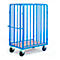 Pakketwagen met zijwanden, 1 achterwand en 1 voorwand, 1000 x 640 mm