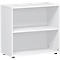 PALENQUE boekenkast, 2 OH, B 800 x D 400 x H 752 mm, wit
