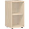 PALENQUE boekenkast, 2 OH, spaanplaat, B 400 x D 400 x H 752 mm, ahorndecor