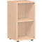 PALENQUE boekenkast, 2 OH, spaanplaat, B 400 x D 400 x H 752 mm, beukendecor