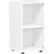 PALENQUE boekenkast, 2 OH, spaanplaat, B 400 x D 400 x H 752 mm, wit