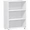 PALENQUE boekenkast, 3 OH, B 800 x D 400 x H 1104 mm, wit