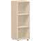 PALENQUE boekenkast, 3 OH, spaanplaat, B 400 x D 400 x H 1104 mm, ahorndecor