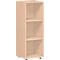 PALENQUE boekenkast, 3 OH, spaanplaat, B 400 x D 400 x H 1104 mm, beukendecor