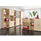 PALENQUE boekenkast, 6 OH, B 800 x D 400 x H 2160 mm, ahorndecor