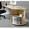 PALENQUE hoek boekenkast, 2 OH, B 400 x D 400 x H 752 mm, ahorndecor