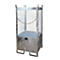 Palette à fûts Bauer FSP-1 D, parois grillagées, capacité 1 fût de 200 L, diff. variantes