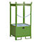 Palette à fûts Bauer FSP-1, ouverture latérale, capacité 1 fût de 200 L, vert