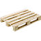 Palette jetable 1200 x 800 mm, capacité de charge 1500 kg, 10 p.