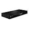 Schwarzer Blu-Ray-Player mit Panasonic-Logo und Display.