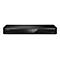 Schwarzer Blu-ray-Player mit Panasonic-Logo und Display.