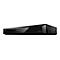Schwarzer Panasonic DVD-Player, DMR-UBS70, mit Anzeige: ZDF HD.