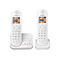 Panasonic KX-TGC422G - Schnurlostelefon - Anrufbeantworter mit Rufnummernanzeige - DECT - weiß + zusätzliches Handset