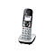 Panasonic KX-TGE510 - Schnurlostelefon mit Rufnummernanzeige - DECTGAP - Schwarz, Silber