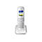 Panasonic KX-TGH710G - Schnurlostelefon mit Rufnummernanzeige/Anklopffunktion - DECTGAP - dreiweg Anruffunktion - Silver Pearl