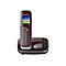 Panasonic KX-TGJ320GR - Schnurlostelefon - Anrufbeantworter mit Rufnummernanzeige - DECTGAP - dreiweg Anruffunktion - Weinrot