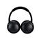 Schwarze Over-Ear-Kopfhörer vor weißem Hintergrund.
