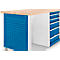 Panel lateral WFSP-1.1, azul genciana