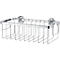 Panier pour douche ALUXX tesa®, aluminium, chromé, sans perçage, avec moyen de fixation