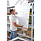 Panneau à suspendre ORDO Professional - acier - l. 1300 x P 800 x H 40 mm - réglable en hauteur - charge max. 185 kg - blanc trafic RAL 9016