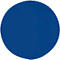 Panneau acoustique mural rond, Ø 1000 mm, polyester non tissé, aspect feutre, bleu RAL 5005