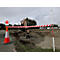 Panneau ALCT-SH, pour tête de cône de signalisation ALCT-O Allroundine, format A4 vertical, métal et plexi, noir-transparent