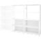 Panneau arrière pour rayonnage ORDO Professional - acier - l. 950 x H 1000 mm - magnétique - blanc trafic RAL 9016
