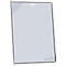 Panneau d'affichage Tarifold Easy Load Pro, DIN A4, 10 pces, verrou d'angle, pivot métallique, bleu