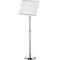 Panneau d'information Durable, avec cadre pliable DIN A3, format vertical &amp; horizontal, réglable en hauteur, aluminium &amp; polystyrène, argenté