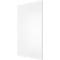Panneau de chauffage infrarouge ECO 500, puissance 500 W, pour des pièces jusqu'à 25 m³/11 m², récepteur thermostat WiFi, IP44, L 600 x P 56 x H 800 mm, aluminium, blanc