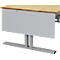 Panneau de cisaillement Rau pour tables de travail réglables en hauteur Adlatus 150, pour ≤25mm d'écart, montage à gauche/à droite, pour 1000 mm de profondeur