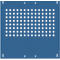 Panneau latéral, pour tables de travail Universal Spezial/Ergo, pour profondeur de 800 mm, L. 592 x H 628, bleu brillant RAL 5007