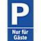 Panneaux pour parking, « Nur für Gäste » (« Réservé aux clients » [gastronomie et hôtellerie])