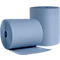 Papel de limpieza WIPEX BlueTech, uso universal, 2 capas, papel reciclado, azul, 2 rollos con núcleo Ø 200 mm y 500 paños, tamaño del paño 220 x 360 mm