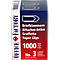 Box of paper clips with text: Paper clips 1000 pieces.