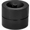Paperclipdispenser MAUL MAULpro Recycling, magnetisch, incl. 15 clips, Ø 73 x H 60 mm, 90 % gerecycled kunststof, zwart