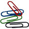 Paperclips, 26 mm, in kleur gelakt, 500 st.