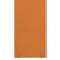 Paperflow Cloison de séparation design, revêtement en tissu, difficilement inflammable selon DIN 4102 (B1), l. 940 mm x P 390 x H 1740 mm, orange