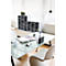 PAPERFLOW sorteerstation, A4, polystyreen, 24 vakken, B 674 x D 304 x H 548 mm, lichtgrijs