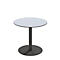 Paperflow table d'extérieur Cross, ronde, pied assiette, Ø 800 x H 750 mm, gris/noir mat
