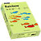 Papier coloré pour copieur Rainbow Mondi, format A4, 120 g/m², vert vif, 1 bloc = 250 feuilles