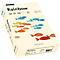 Papier coloré pour copieur Rainbow Mondi, format A4, 160 g/m², jaune chamois clair, 1 bloc = 250 feuilles